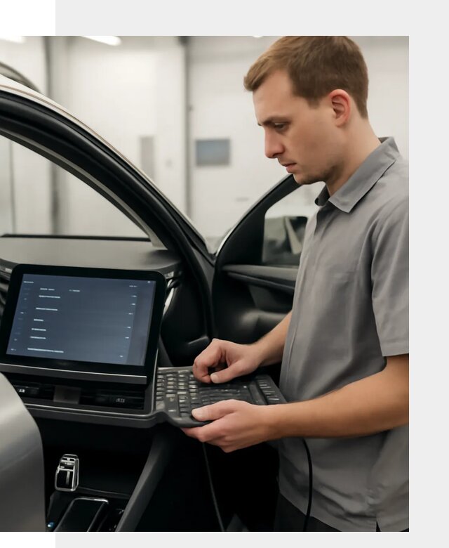 Русификация мультимедиа автомобилей Lynk Co в Грозном