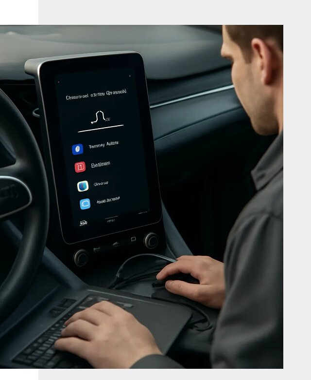 Установка приложений Lynk Co на автомобиль в Грозном