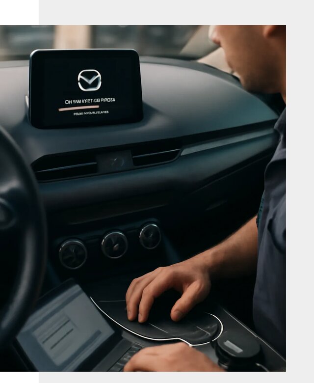 Установка приложений Mazda на мультимедийную систему в Грозном